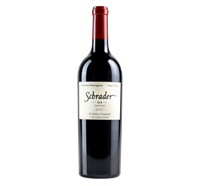 750 ml bottle of 2021 Schrader Cellars Monastery Block Beckstoffer To Kalon Vineyard Cabernet Sauvignon from Napa Valley in California