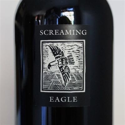 750ml bottle of 2019 Screaming Eagle Cabernet Sauvignon from the Oakville AVA of Napa Valley California