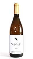 750ml bottle of 2021 Senses Chardonnay from the Charles Heintz vineyard on the Sonoma Coast of California