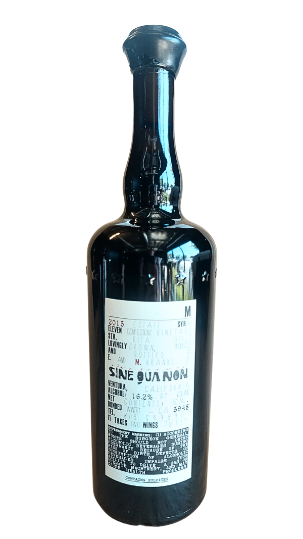 Sine Qua Non M Estate Syrah 2015 | FINE WINE ONLINE at Falling Bright Wine  Merchants