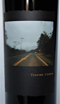 750 ml bottle of 2015 Sine Qua Non Trouver l'Arene Syrah red wine from Ventura California
