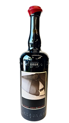 750 ml bottle of 2020 Sine Qua Non Estate Syrah from the Eleven Confessions Vineyard produced and bottled in Ventura California by Manfred Krankl