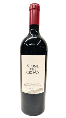 750ml bottle of 2021 Stone the Crows Cabernet Sauvignon from the Three Twins Vineyard of Napa Valley California USA