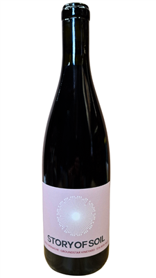 750ml bottle of 2023 Story of Soil Grenache from the Grounsatar Vineyard in Sta Rita Hills AVA of California