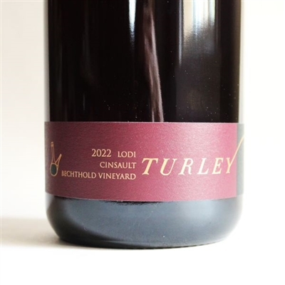 750ml bottle of 2022 Turley Bechthold Vineyard Cinsault from Lodi California