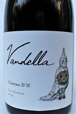 750ml bottle of 2014 Vandella Chateau D'If red blend from Paso Robles California