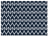 Ikat Placemats available in aqua blue bahama blue midnight navy rose pink