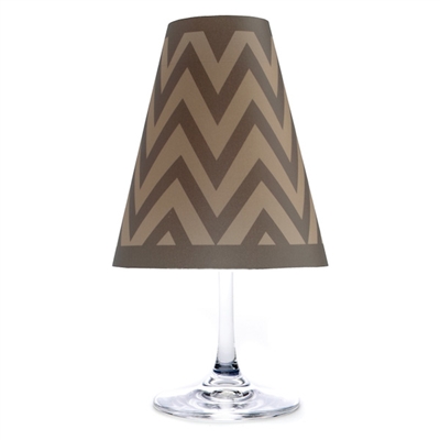 Chevron Red Wine Glass Shades Party Pack Paper Translucent Vellum Brown Teal Morocco and Zig zag pattern Black