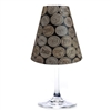 Corks translucent paper white wine glass shades.  Available in parchment and white.  Made in the USA.