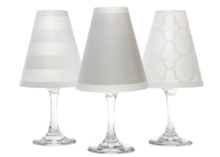 Nantucket White Wine Glass Shades by di Potter