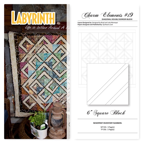 Cut Loose Press Labyrinth and Charm Elements Pack #19