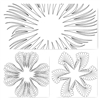 Petals Placemats Quiting Pattern - Set of 3