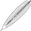 DPD Outer Border Corner Feather