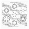 Candy Coated Snowflake Quilting Pattern
