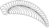 SH Small Arc Feather