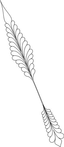 AWL Slender Center Feather