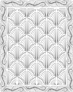 Clamshell Quilting Pattern