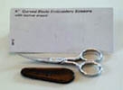 4 inch  Gingher Curved Embroidery Scissor