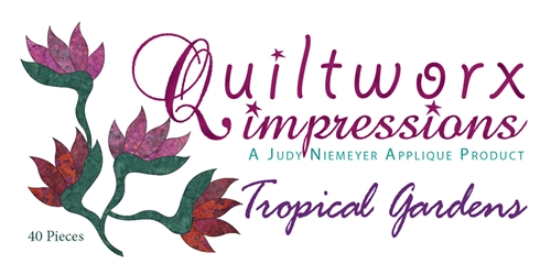 Quiltworx Impressions - Tropical Gardens Colorway #2