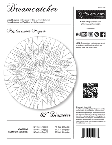 Dreamcatcher Replacement Papers