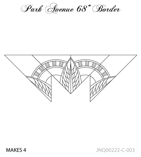 Park Avenue 68" Border