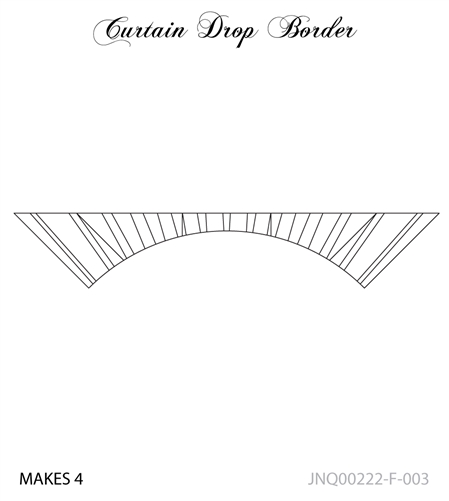 Curtain Drop Border
