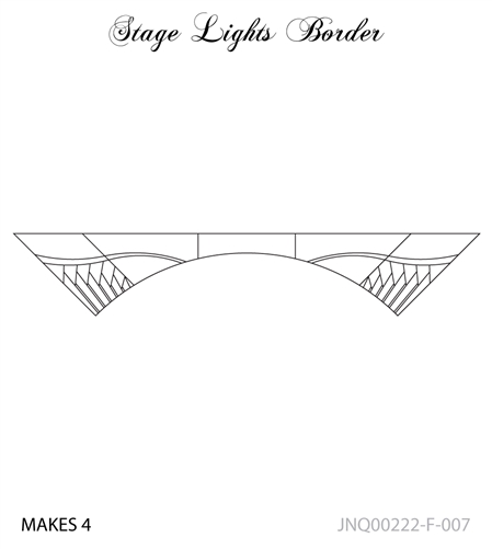 Stage Lights Border