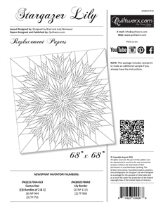 Stargazer Lily Replacement Papers