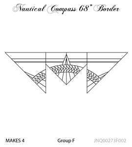 JNQ00273F002 Nautical Compass 68" Border