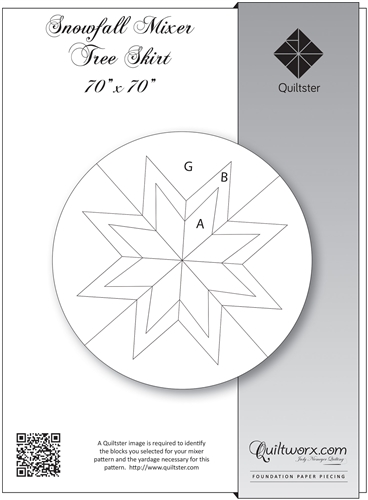 Snowfall Series Tree Skirt Introduction Booklet