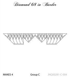 JNQ00281C004 Diamond 68 in Border