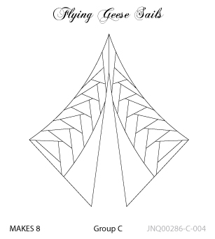 JNQ00286C004 Flying Geese Sails