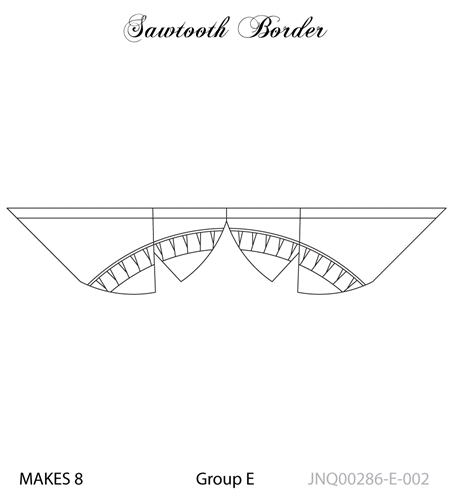 JNQ00286E002 Sawtooth 68" Border