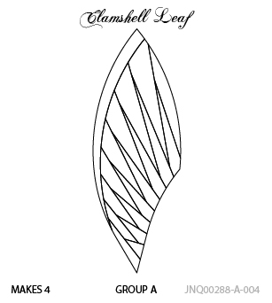 JNQ00288A004 Clamshell Leaf