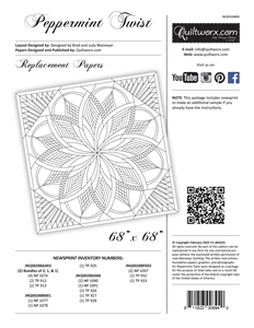 Peppermint Twist Replacement Papers