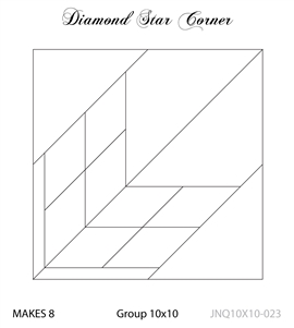 JNQ10X10023 Diamond Star Corner