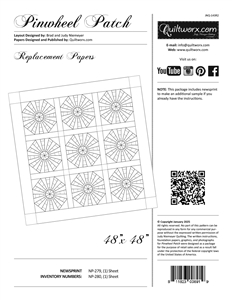Pinwheel Patch Replacement Papers