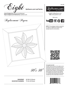 Eight ~ Quiltworx.com Leaf Series Replacement Papers