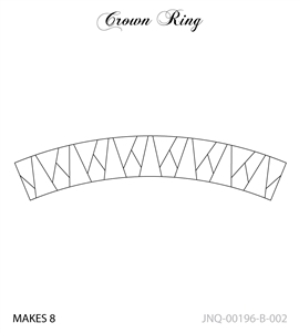 JNQ196B002 Crown Ring
