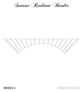 JNQ196C002 Sunrise Radiant Border