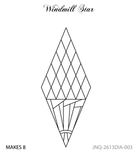 JNQ2613DIA003 Windmill Star