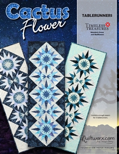 Cactus Flower Tablerunner