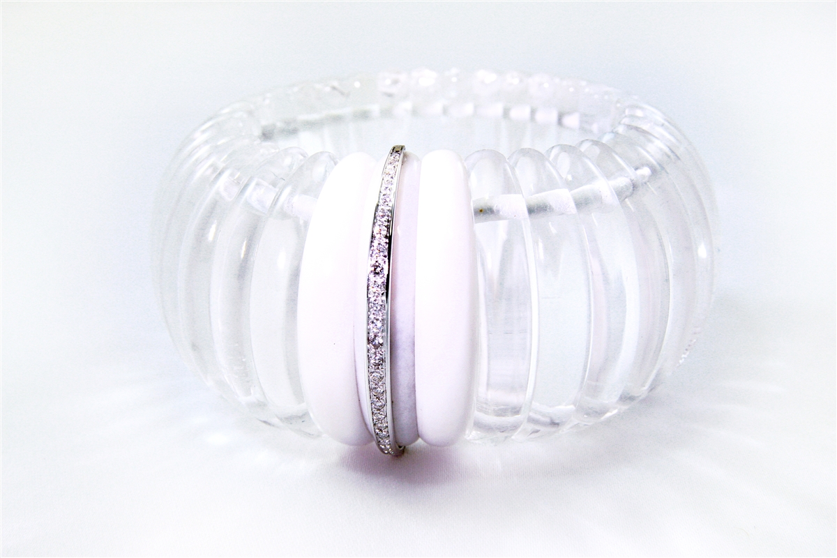 Buy White Bracelets & Bangles for Women by ZAVERI PEARLS Online | Ajio.com