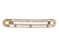 From Ziio's Fenice Collection - this Cuff Bracelet features warm hues of Silver with White. Mother of Pearl,White Pearls & shimmering Labradorite gemstones are in this linear design. Made with Golden Murano Glass Beads on Stainless Steel Wire.