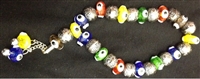 Multicolor Evil Eye Worry Beads