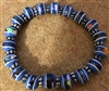 Non Evil Eye - DARK BLUE ELASTIC BRACELETS