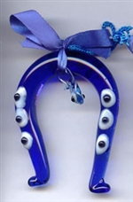 Ribboned Evil Eye Ornament 8