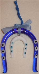 Ribboned Evil Eye Ornament 5