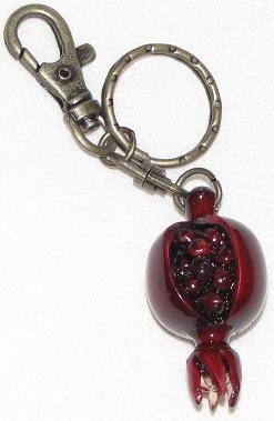 Armenian Pomegranate Keychain