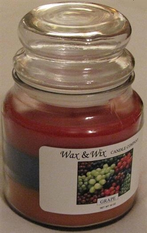 Armenian Flag Candle Grape